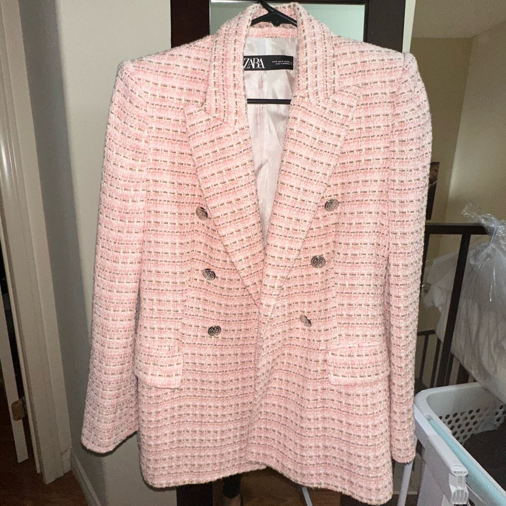 Zara tweed jacket NWOT